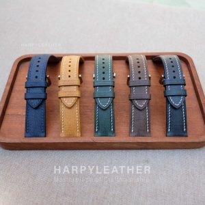 Dây Đồng Hồ Da Màu Xanh Flat Babele 2 day-dong-ho-da-bo-babele-leather