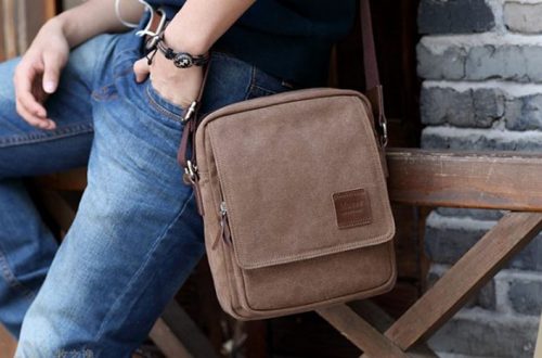 Túi đeo chéo nam hàng hiệu - Sự hợp thời giữa thời trang và tiện ích