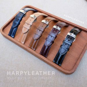 Shell Cordovan Leather Da Mông Ngựa Cao Cấp 6 shell-codovan-leather-watch-strap