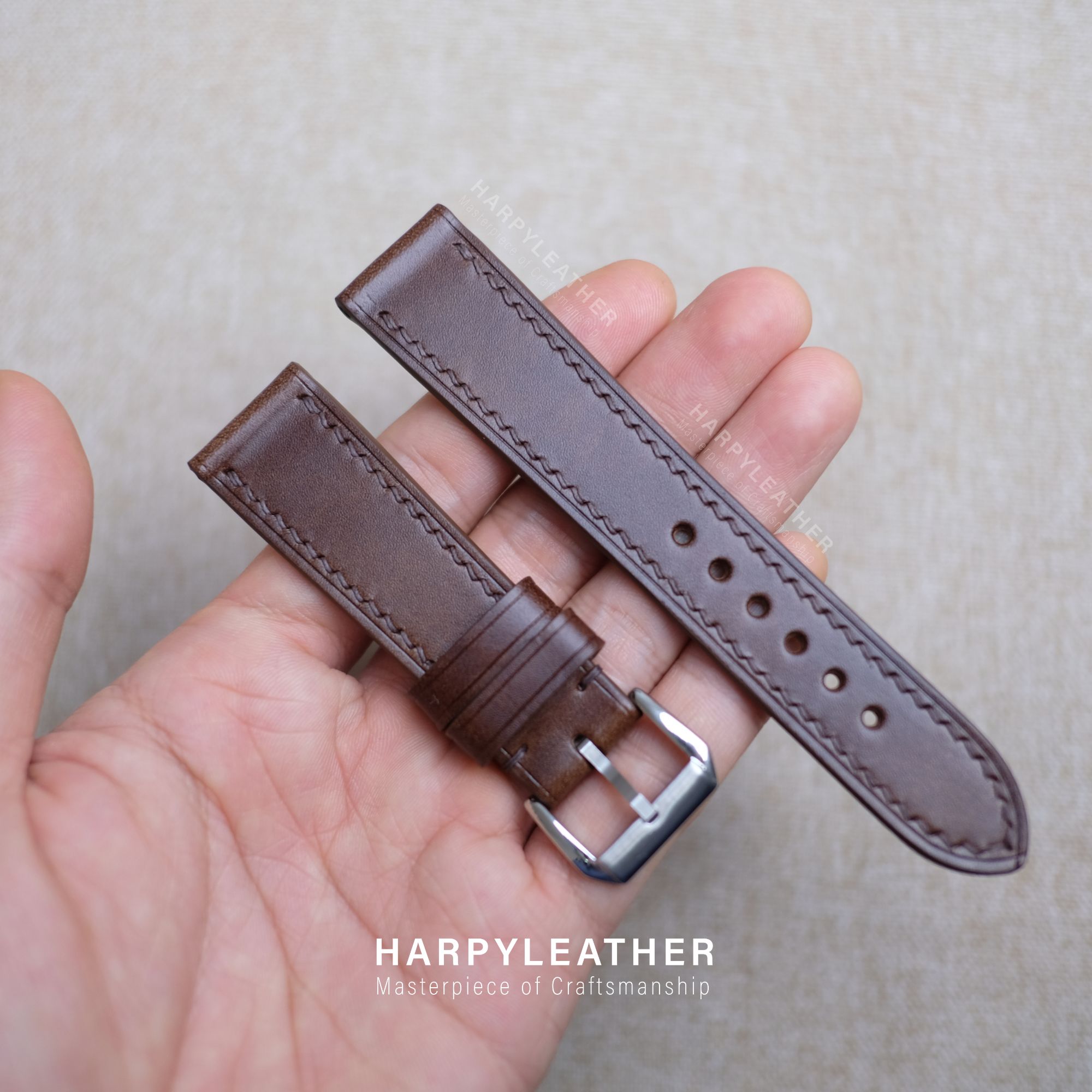 dây da đồng hồ flat museum màu nâu day-da-dong-ho-flat-museum-mau-nau